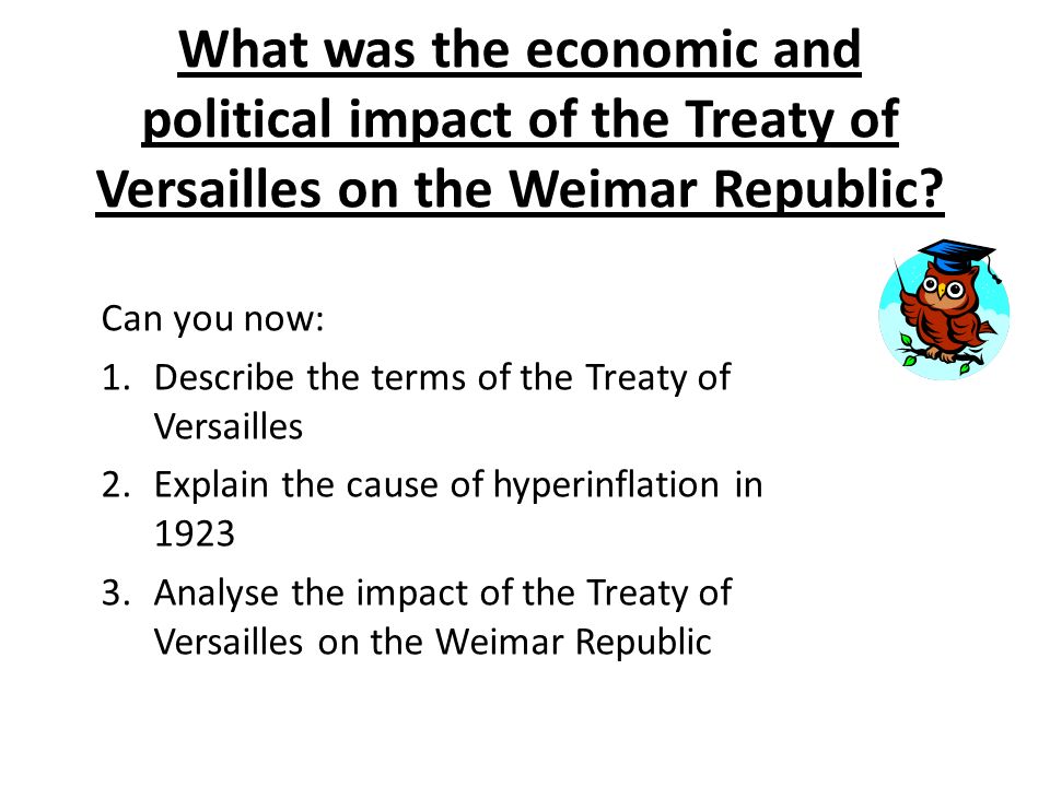 Treaty of versailles weimar republic essay